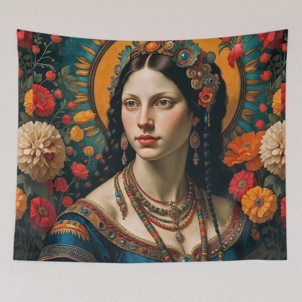 Item preview, Our Lady of the Summer Solstice | Under an Obsidian Sun designed and sold by TheOuroborean.