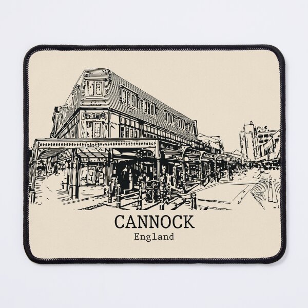 Item preview, Cannock – England designed and sold by Lakeric Cityscapes.