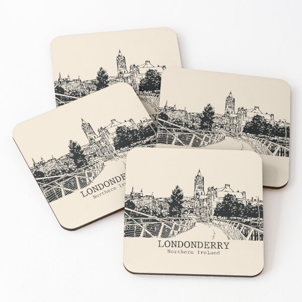 Item preview, Londonderry – Northern Ireland designed and sold by Lakeric Cityscapes.