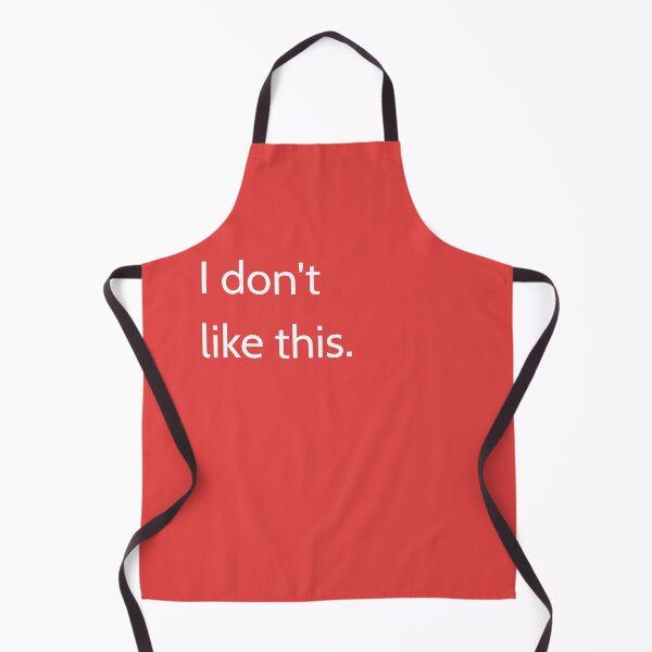 Item preview, Minimalist "I Don't Like This" Text designed and sold by thurma85.