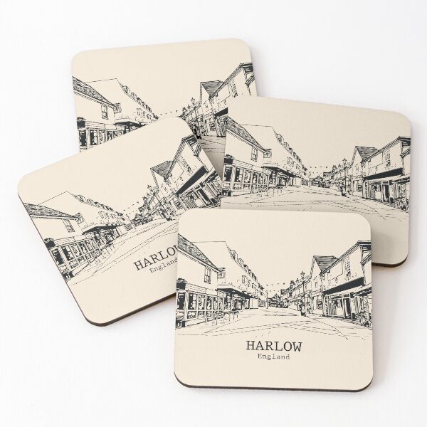 Item preview, Harlow – England designed and sold by Lakeric Cityscapes.