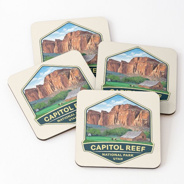 Item preview, Capitol Reef National Park Utah Sticker designed and sold by Gideon Emmerich.