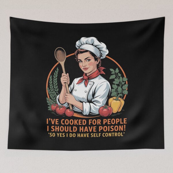 Item preview, I've Cooked For People I Should Have Poisoned So Yes I Do24 designed and sold by MarkLeedsArt.