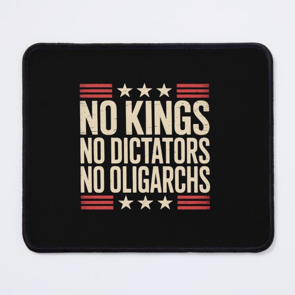Item preview, No Kings No Dictators No Oligarchs designed and sold by angolinnArt.