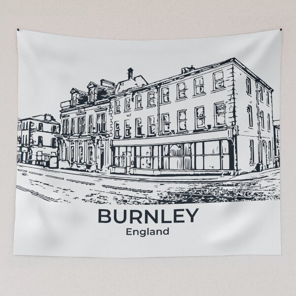 Item preview, Burnley – England designed and sold by Lakeric Cityscapes.