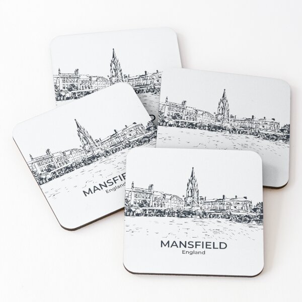 Item preview, Mansfield – England designed and sold by Lakeric Cityscapes.