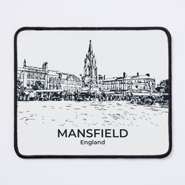 Item preview, Mansfield – England designed and sold by Lakeric Cityscapes.