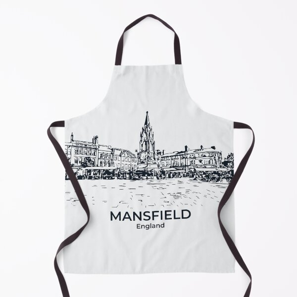 Item preview, Mansfield – England designed and sold by Lakeric Cityscapes.