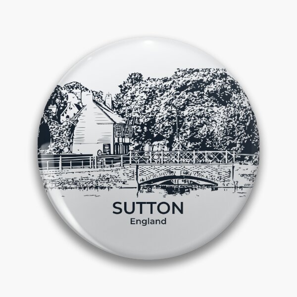 Artikelvorschau, Sutton – England entworfen und verkauft von Lakeric Cityscapes.