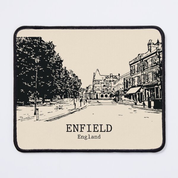 Item preview, Enfield – England designed and sold by Lakeric Cityscapes.