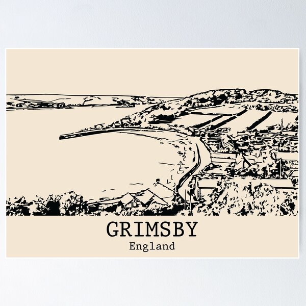 Item preview, Grimsby – England designed and sold by Lakeric Cityscapes.