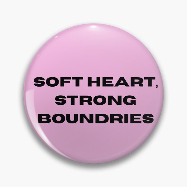 Item preview, Soft heart, strong boundaries  designed and sold by Rosey888i.