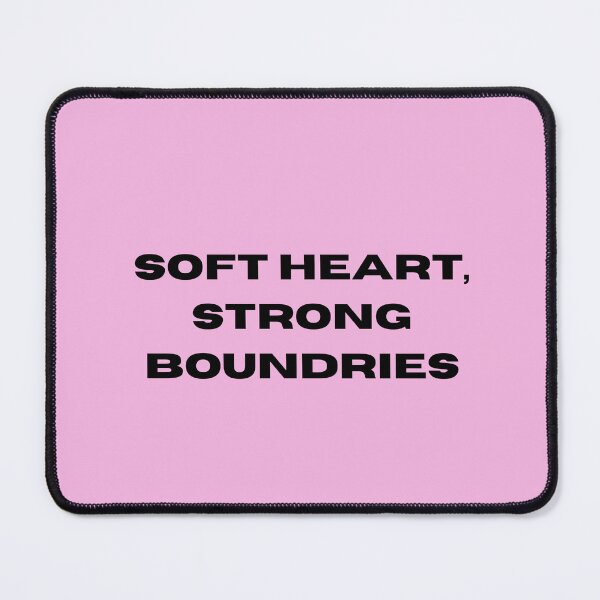 Item preview, Soft heart, strong boundaries designed and sold by Rosey888i.
