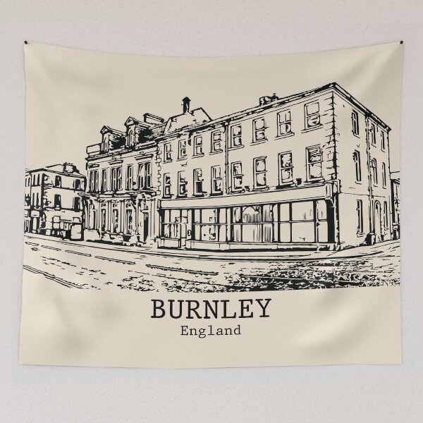 Item preview, Burnley – England designed and sold by Lakeric Cityscapes.
