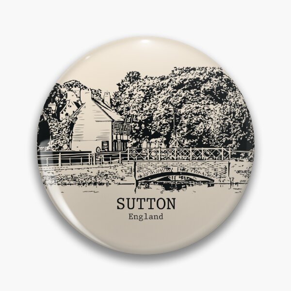 Artikelvorschau, Sutton – England entworfen und verkauft von Lakeric Cityscapes.