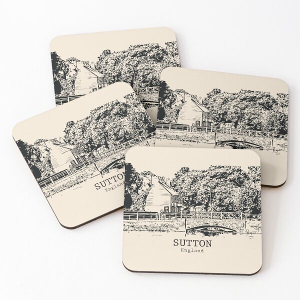 Item preview, Sutton – Inglaterra designed and sold by Lakeric Cityscapes.