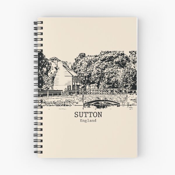 Item preview, Sutton – Inglaterra designed and sold by Lakeric Cityscapes.