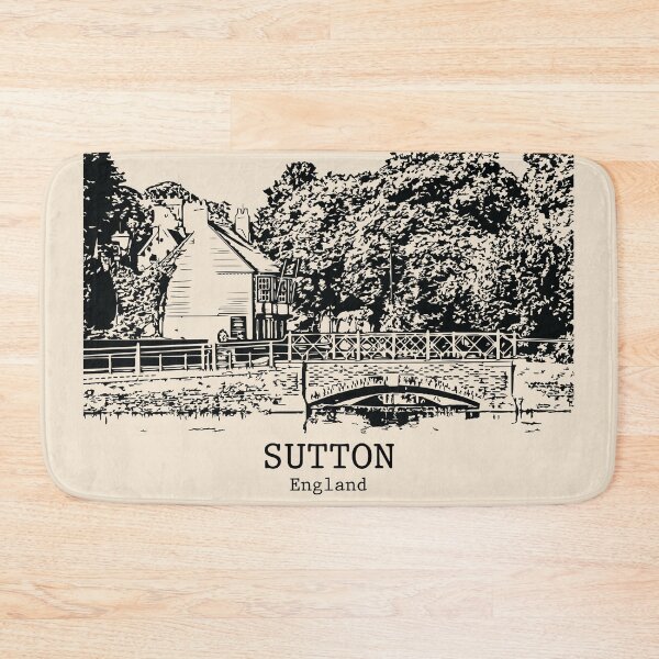 Item preview, Sutton – England designed and sold by Lakeric Cityscapes.