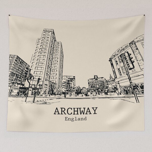 Item preview, Archway – England designed and sold by Lakeric Cityscapes.