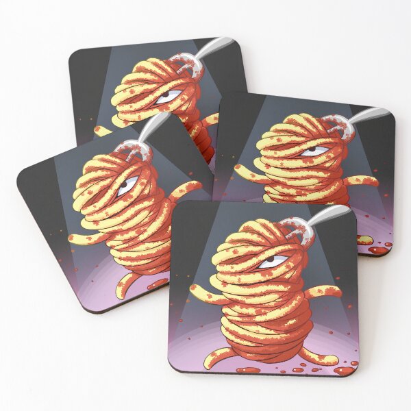 Item preview, The Hardcore Spaghetti Warrior (with BG) designed and sold by makyonokisai.