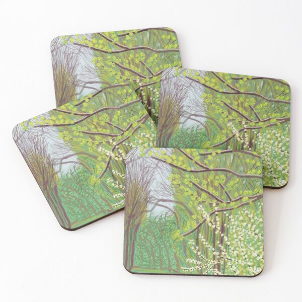 Item preview, The Arrival Of Spring In Woldgate East Yorkshire 14th April 2011 By David Hockney designed and sold by Tommypaitersy.