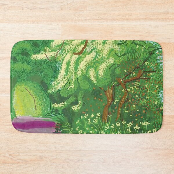 Item preview, The Arrival Of Spring In Woldgate East Yorkshire 14th May 2011 By David Hockney designed and sold by Tommypaitersy.