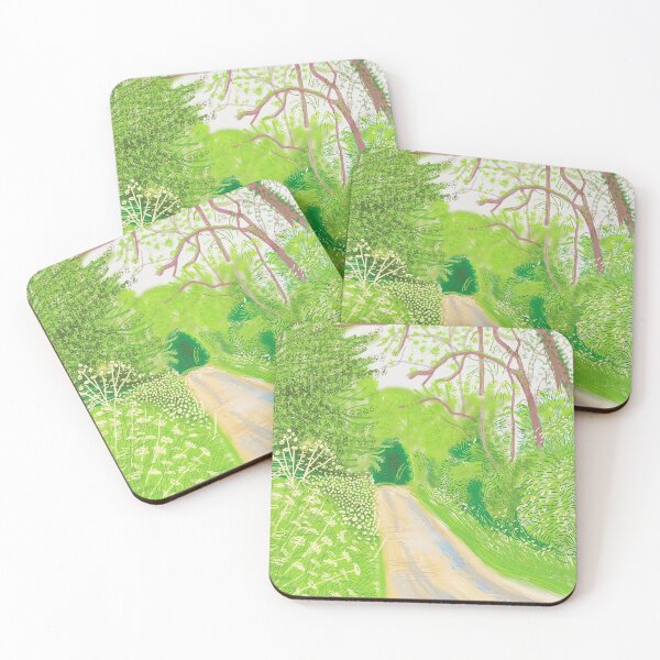 Item preview, The Arrival Of Spring In Woldgate East Yorkshire 16th May 2011 By David Hockney designed and sold by Tommypaitersy.