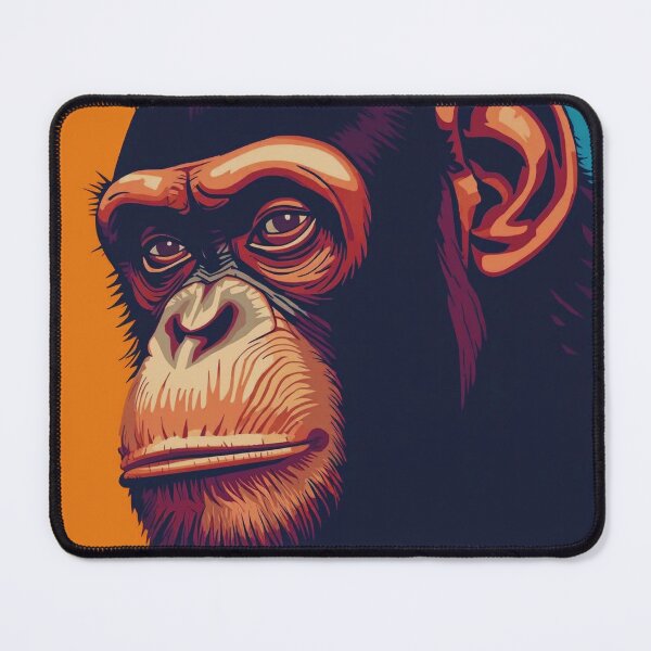 Item preview, Majestic monkey Portrait – Powerful Wildlife designed and sold by ShadyArfaa.