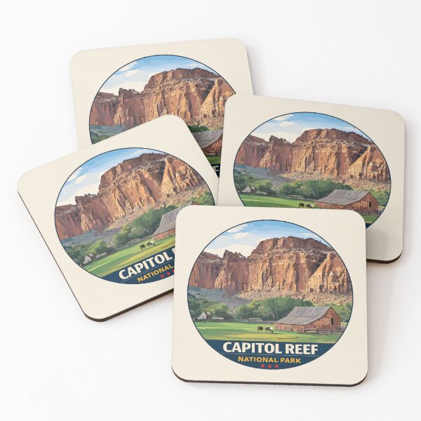 Item preview, Capitol Reef National Park Utah Sticker designed and sold by Gideon Emmerich.