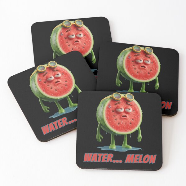 Item preview, Water... Melon Funny Summer Fruit - Swimming Watermelon designed and sold by Anyshca.