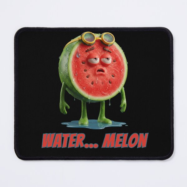 Item preview, Water... Melon Funny Summer Fruit - Swimming Watermelon designed and sold by Anyshca.