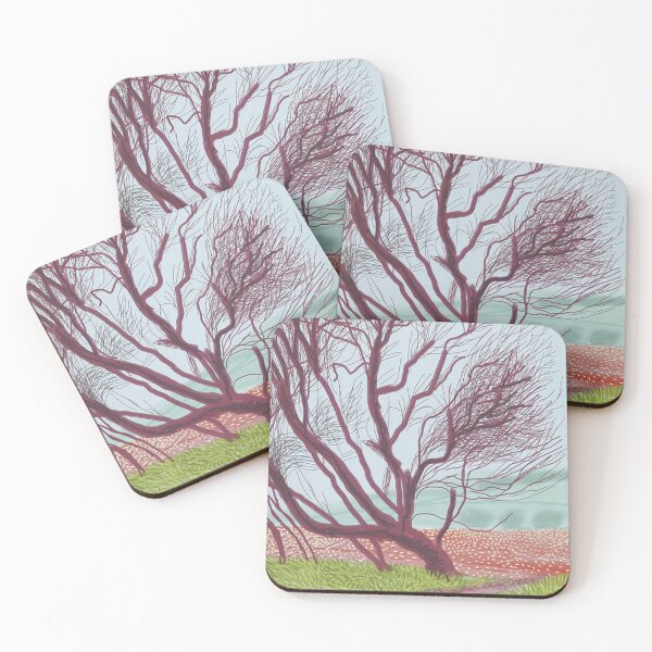 Item preview, The Arrival Of Spring In Woldgate East Yorkshire 18th March 2011 By David Hockney designed and sold by Tommypaitersy.