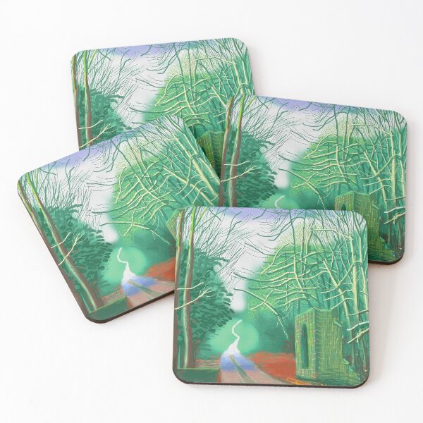 Item preview, The Arrival Of Spring In Woldgate East Yorkshire 19th February 2011 By David Hockney designed and sold by Tommypaitersy.