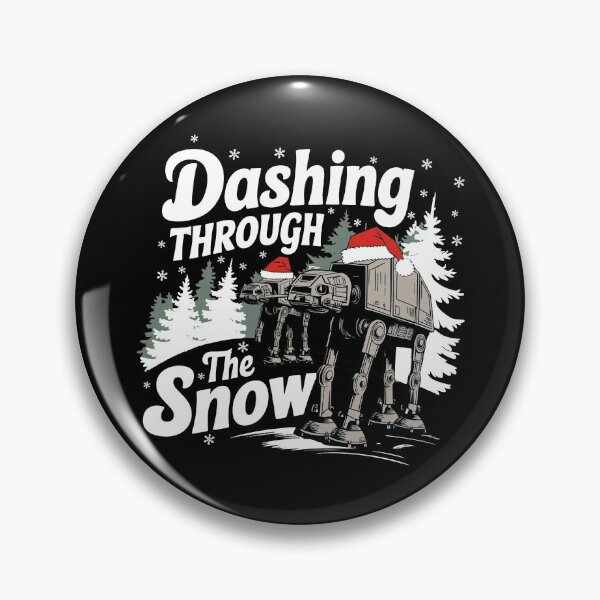 Item preview, AT-AT Walker Dashing Through The Snow Christmas designed and sold by ErinMeacham.