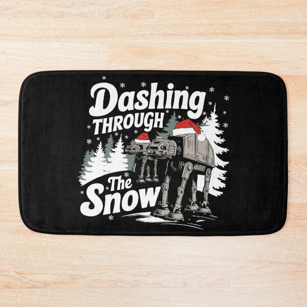 Item preview, AT-AT Walker Dashing Through The Snow Christmas designed and sold by ErinMeacham.