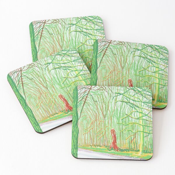 Item preview, The Arrival Of Spring In Woldgate East Yorkshire 23rd April 2011 By David Hockney designed and sold by Tommypaitersy.
