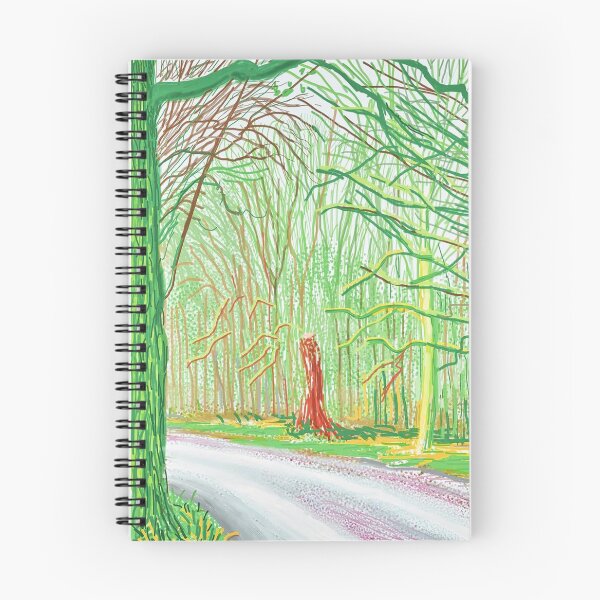 Item preview, The Arrival Of Spring In Woldgate East Yorkshire 23rd April 2011 By David Hockney designed and sold by Tommypaitersy.
