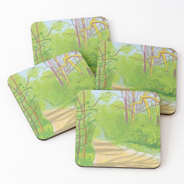 Item preview, The Arrival Of Spring In Woldgate East Yorkshire 25th April 2011 By David Hockney designed and sold by Tommypaitersy.