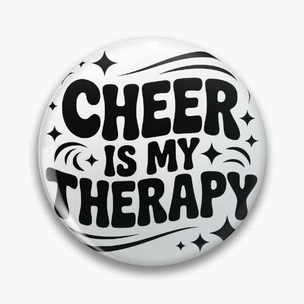 Item preview, Cheer Is My Therapy designed and sold by FloraliteCo.