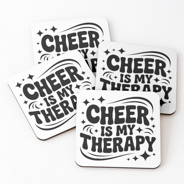 Item preview, Cheer Is My Therapy designed and sold by FloraliteCo.