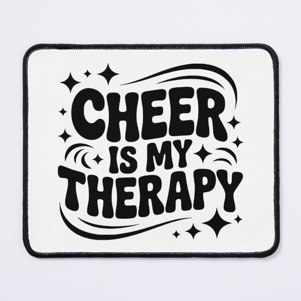 Item preview, Cheer Is My Therapy designed and sold by FloraliteCo.