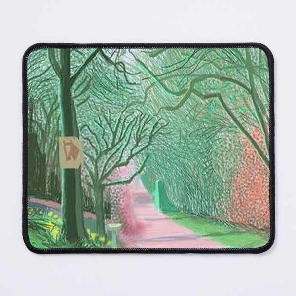 Item preview, The Arrival Of Spring In Woldgate East Yorkshire 25th March 2011 By David Hockney designed and sold by Tommypaitersy.