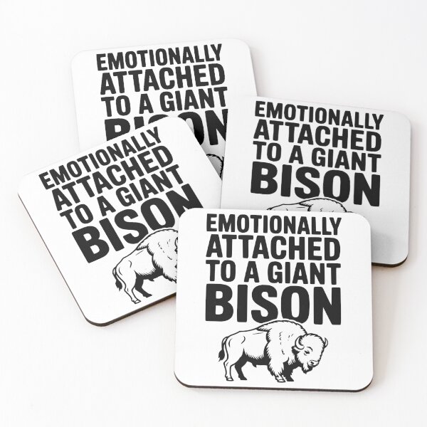 Item preview, Emotionally Attached to a Giant Bison designed and sold by Frank Ring.