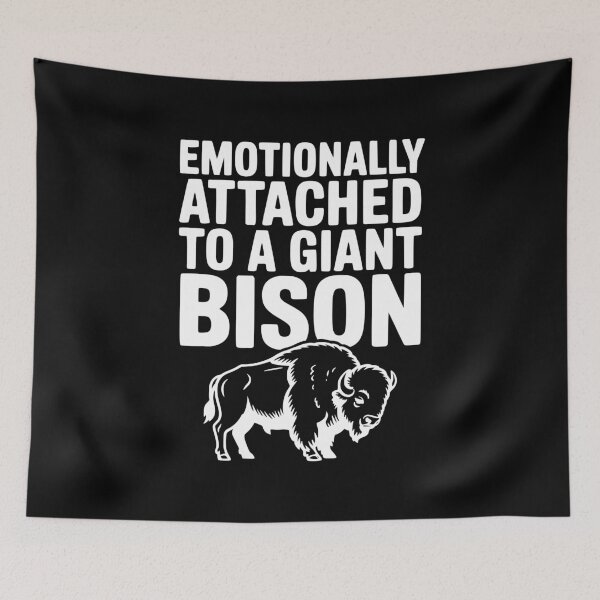 Item preview, Emotionally Attached to a Giant Bison designed and sold by Frank Ring.