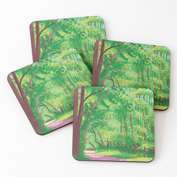 Item preview, The Arrival Of Spring In Woldgate East Yorkshire 28th April 2011 By David Hockney designed and sold by Tommypaitersy.