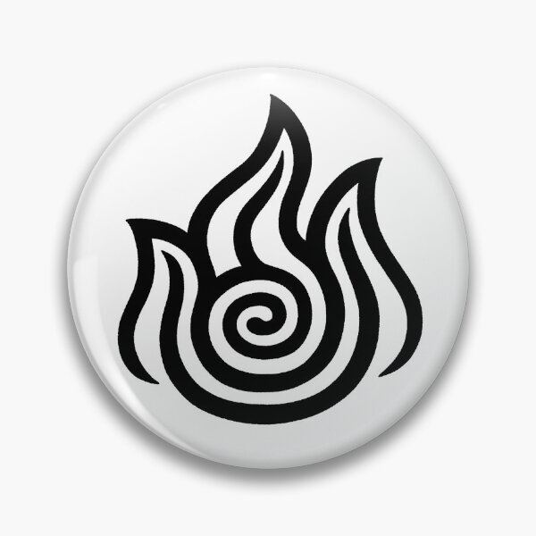 Item preview, Fire symbol; Avatar: The Last Airbender designed and sold by ateaart.