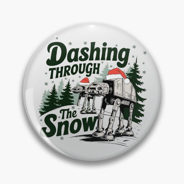 Item preview, AT-AT Walker Dashing Through The Snow Christmas designed and sold by ErinMeacham.