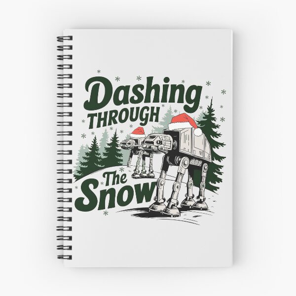 Item preview, AT-AT Walker Dashing Through The Snow Christmas designed and sold by ErinMeacham.