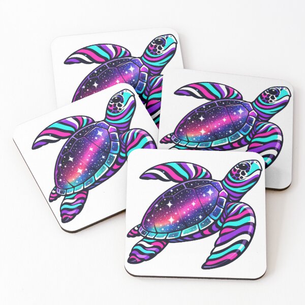 Item preview, Psychedelic Op Art Sea Turtle with Wavy Current Stripes designed and sold by zoughlal.