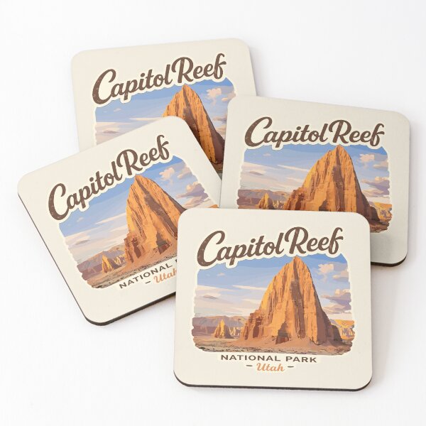 Item preview, Capitol Reef National Park Utah Sticker designed and sold by Gideon Emmerich.